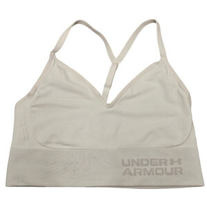 Under Armour Seamless Compression Sports Bra Size Medium White T-Back Athletic